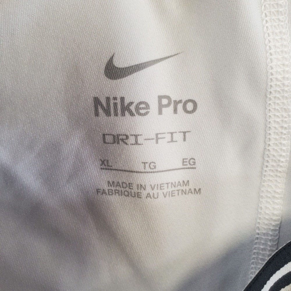 Nike Leggings Boys XL Nike Pro DM8542-100 White Tight Fit Base Layer NEW - Picture 6 of 8